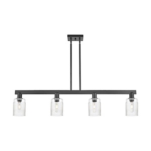 Hadley - 4 Light Stem Hung Island-9.88 Inch Tall and 47.25 Inch Wide - 1427377