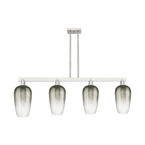 Brookhaven Flute - 4 Light Stem Hung Island-15.88 Inch Tall and 48 Inch Wide - 1374197