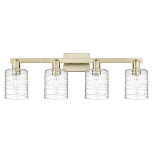 Cobbleskill - 4 Light Bath Vanity-10.75 Inch Tall and 32 Inch Wide - 1388173