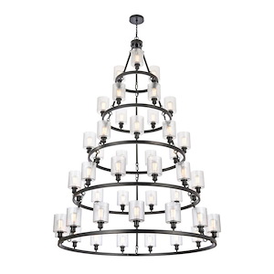 Cobbleskill - 45 Light Chandelier In Industrial Style-90.13 Inches Tall and 60 Inches Wide - 1290100