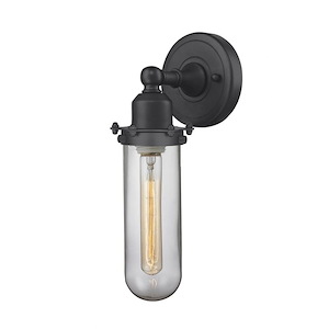 Austere - 1 Light Centri Wall Sconce In IndustrialStyle-13 Inches Tall and 4.5 Inches Wide