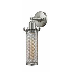 Quincy Hall - 5W 1 LED Wall Sconce In Industrial Style-12.5 Inches Tall and 4.5 Inches Wide - 1289992