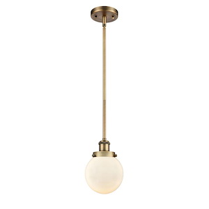 Beacon - 1 Light Mini Pendant-9 Inch Tall and 6 Inch Wide - 1290059