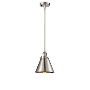 Appalachian - 1 Light Stem Hung Mini Pendant In Industrial Style-7.5 Inches Tall and 7 Inches Wide - 1290014
