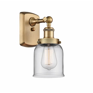 Bell - 1 Light Wall Sconce In Industrial Style-12 Inches Tall and 5 Inches Wide