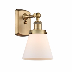 Cone - 1 Light Wall Sconce In Industrial Style-11 Inches Tall and 6 Inches Wide - 1290061