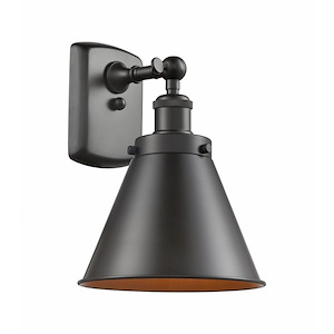 Appalachian - 1 Light Wall Sconce In Industrial Style-10.5 Inches Tall and 7 Inches Wide