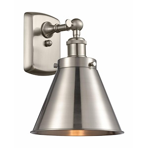 Appalachian - 1 Light Wall Sconce In Industrial Style-10.5 Inches Tall and 7 Inches Wide