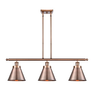 Appalachian - 3 Light Stem Hung Island-10 Inch Tall and 36 Inch Wide - 1325878