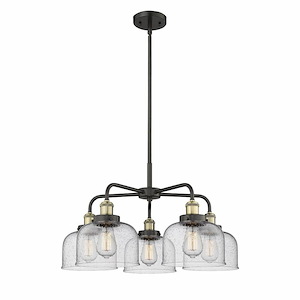 Cone - 5 Light Chandelier In Industrial Style-15 Inches Tall and 26.25 Inches Wide - 1297654