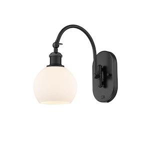Athens - 1 Light Wall Sconce-11.88 Inch Tall and 5.88 Inch Wide - 1388166