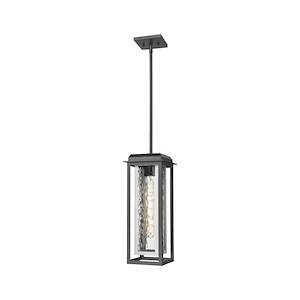 Mansfield - 1 Light Outdoor Pendant-19 Inch Tall and 7.5 Inch Wide - 1403154