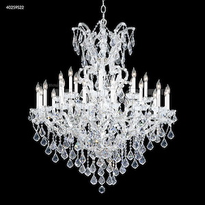Maria Theresa - 25 Light Large Entry Chandelier-54 Inches Tall and 46 Inches Wide - 1337316