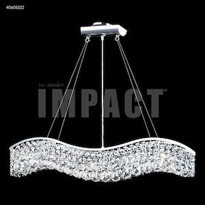 Contemporary - 5 Light Chandelier-7 Inches Tall and 36 Inches Wide - 1337235