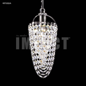 Contemporary Basket - 1 Light Chandelier-11 Inches Tall and 5 Inches Wide