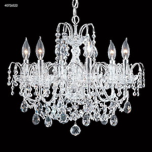 Regalia - 6 Light Chandelier-18 Inches Tall and 21 Inches Wide