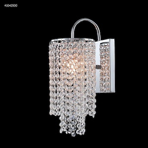Contemporary - One Light Crystal Wall Sconce