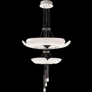 Contemporary Design - 78W LED Chandelier-32 Inches Tall and 32 Inches Wide - 1337263