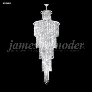 Prestige - 34 Light Large Entry Chandelier-72 Inches Tall and 27 Inches Wide - 1337272
