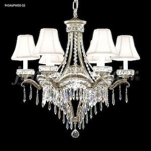 Dynasty Cast Brass - 7 Light Chandelier-27 Inches Tall and 25 Inches Wide - 1337224