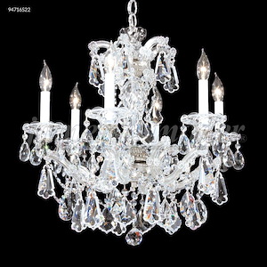 Maria Theresa Royal - 6 Light Chandelier-22 Inches Tall and 23 Inches Wide