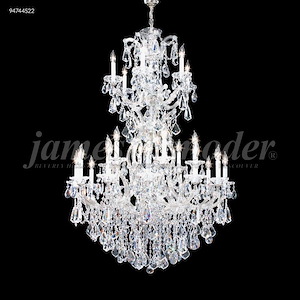 Maria Theresa Royal - 25 Light Entry Chandelier-53 Inches Tall and 37 Inches Wide