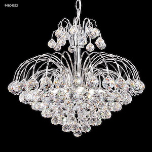 Jacqueline - 7 Light Chandelier-18 Inches Tall and 20 Inches Wide