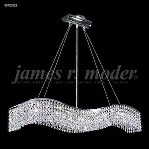 Fashionable Broadway - 5 Light Chandelier-7 Inches Tall and 36 Inches Wide