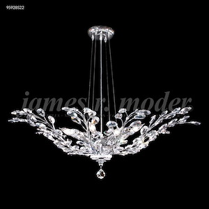 Florale - 8 Light Pendant-18 Inches Tall and 38 Inches Wide
