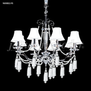 Tassel - 8 Light Chandelier-34 Inches Tall and 29 Inches Wide
