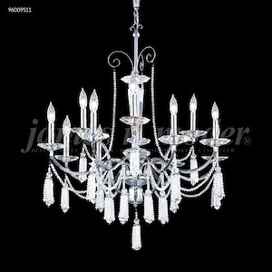 Tassel - 12 Light Chandelier-35 Inches Tall and 30 Inches Wide