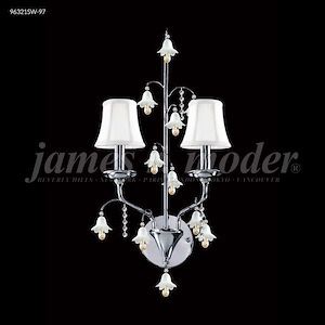 Murano - 13 Inch Two Light Wall Sconce