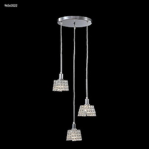 Butterfly - Three Light Crystal Chandelier - 869401