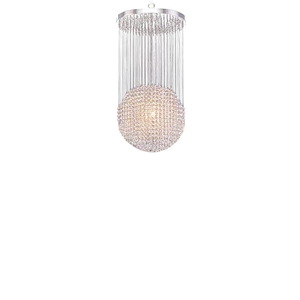 Continental Fashion - 6 Light Chandelier-21 Inches Tall and 14 Inches Wide - 1337252