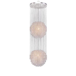 Continental Fashion - 12 Light Chandelier-42 Inches Tall and 14 Inches Wide - 1337347