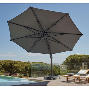 13 Foot Octagon Sidepost Umbrella - Cantilever Collection