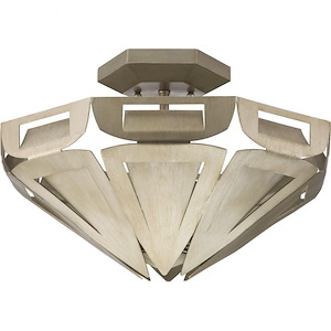 POINT DUME® by Jeffrey Alan Marks for Progress Lighting Yerba Collection Silver Ridge Semi-Flush - 861255