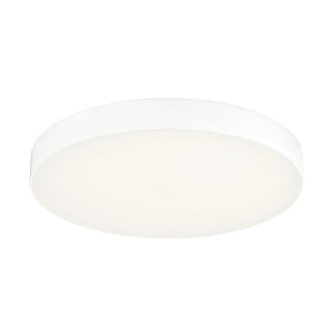 15W LED Round Trimless Rim Flush Mount-1.5 Inches Tall and 7 Inches Wide