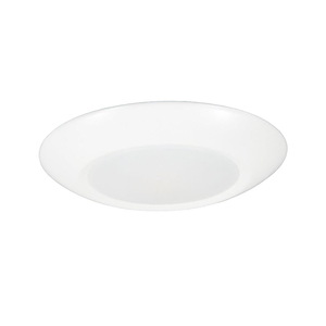 15W 5CCT LED Round Disk Flush Mount-1.38 Inches Tall and 7.38 Inches Wide