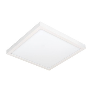 22W 3CCT LED Square Slim Trim Flush Mount-1 Inches Tall and 12 Inches Wide