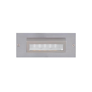 6.63 Inch 0.9W 15 LED Recessed Wall Step Light