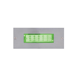 6.63 Inch 0.9W 15 LED Recessed Wall Step Light