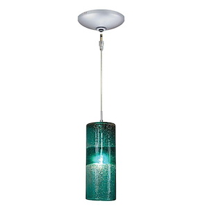 One Light 11.88 Inch Low Voltage Pendant with Canopy Kit