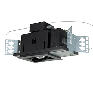 One Light 50W Double Gimbal Recessed Line Voltage Fixture