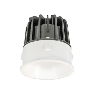 8W 5CCT LED Miniature Trimless Recessed Downlight with Remote Driver-2.5 Inches Tall and 2.5 Inches Wide