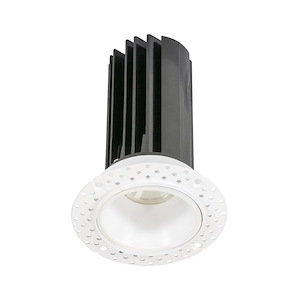 15W 5CCT LED Miniature Trimless Recessed Downlight with Remote Driver-5 Inches Tall and 2.5 Inches Wide