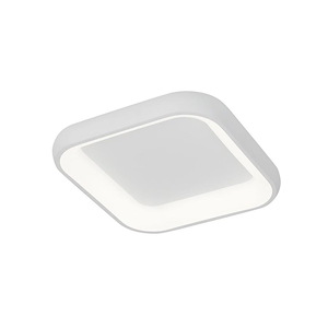 EVOLV Acryluxe Polaris - 19 Inch 32W 1 LED Square Flush Mount