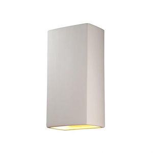 Ambiance - Really Big Rectangle Closed Top Wall Sconce - 922710