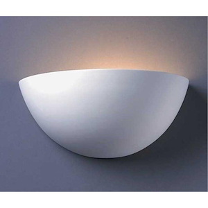 Ambiance - Large Quarter Sphere Downlight Outdoor Wall Sconce