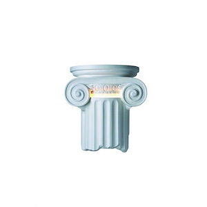 Ambiance - Ionic Column Open Bottom Outdoor Wall Sconce